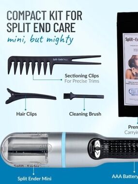 Split Ender MINI (Blue) Refurbished Split End Hair Trimmer